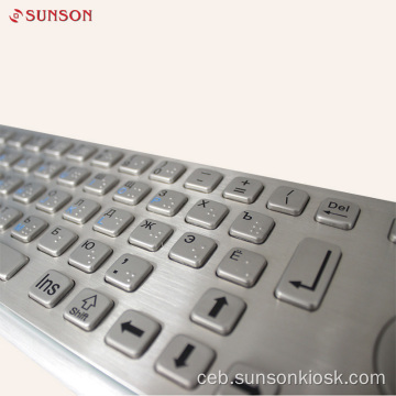 Vandal Stainless Steel Keyboard
